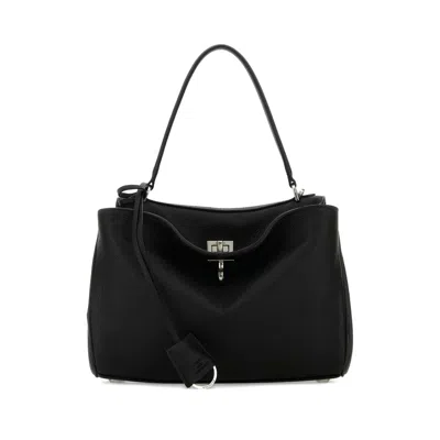 Balenciaga Women's Smooth Calfskin Medium Rodeo Bag In Black