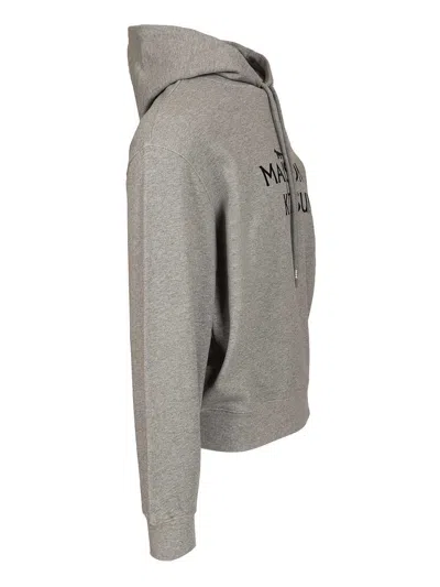Maison Kitsuné Pillar Comfort Hoodie Sweatshirts Grey In Gray