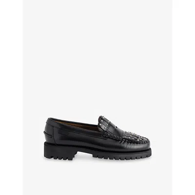 Weekend Max Mara Danrug Loafers In Black