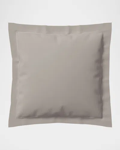 Anne De Solene Vexin 200 Thread-count Euro Sham In Gray