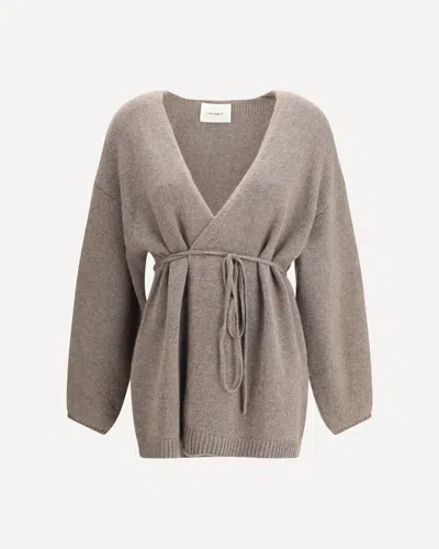 Lisa Yang Laurina Cardigan In Neutral