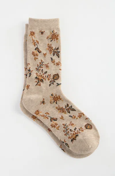 Jjill J.jill Winding Vines Crew Socks