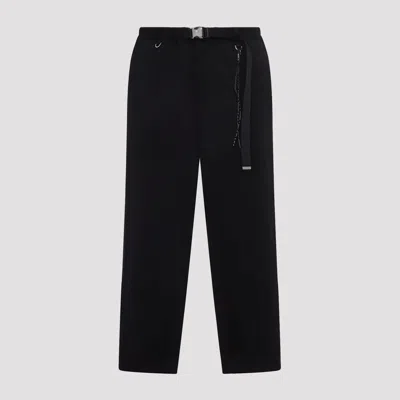 Mastermind Japan Belted Regular Easy Pants In Black