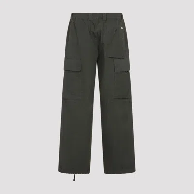 C.p. Company Cargo Trousers With Distinctive Lens Detail And Adjustable Hem In Gray