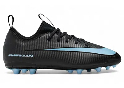 Pre-owned Nike Mercurial Vapor 16 Academy Ag Sneakers In Black/ice Blue In Multi