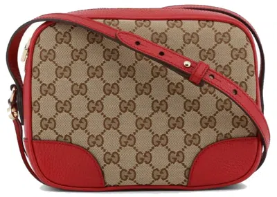 Pre-owned Gucci Women's  Bree Crossbody Bag In Beige In Sand