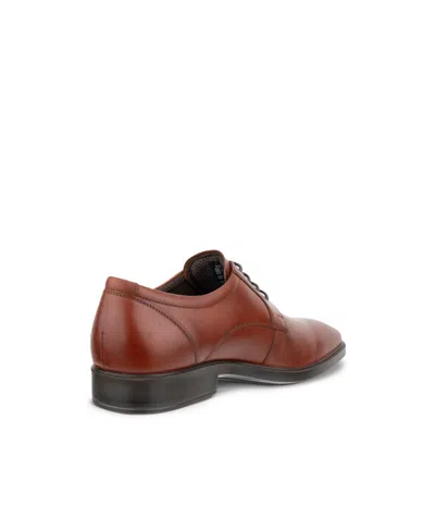 Ecco Men's Metropole Milan Tie Derby Shoe In Brown