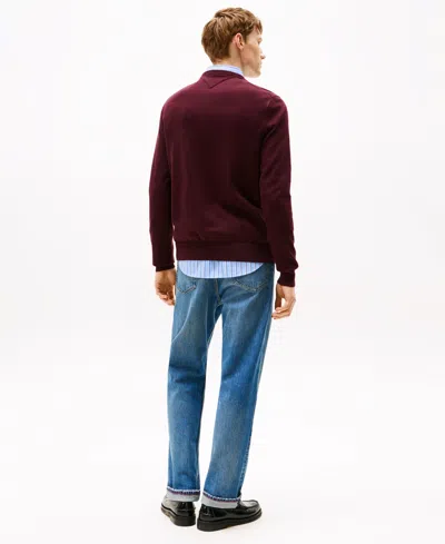 Tommy Hilfiger Classic Brushed In Burgundy