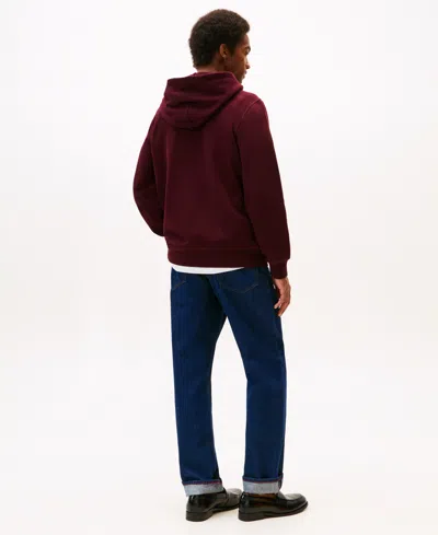 Tommy Hilfiger Seasonal Hoodie Deep Burgundy