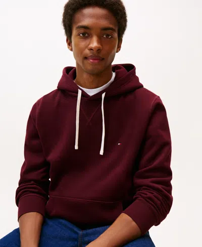 Tommy Hilfiger Seasonal Hoodie Deep Burgundy