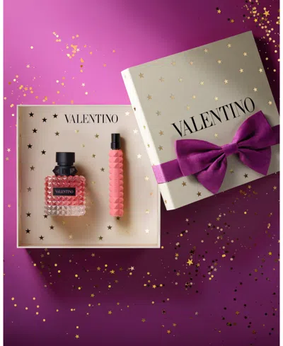 Valentino Donna Born In Roma Eau De Parfum Perfume Duo Set In Pink