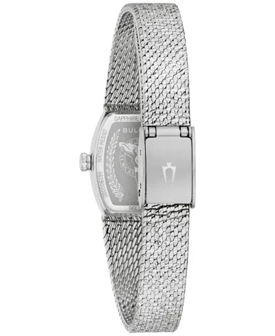 Bulova Classic Goddess Of Time Watch, 21.5mm X 17mmm In Silver