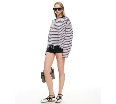 Lioness Rebels Jersey Top In Black