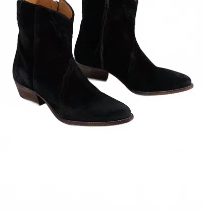 Free People New Fronteir Boot In Black In Black