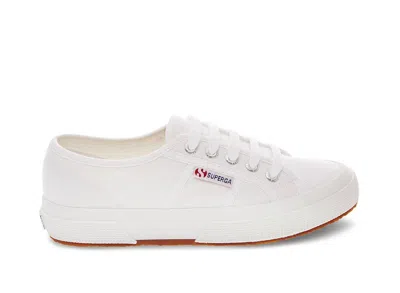 Superga 2750 Cotu White And Gold Sneakers In White