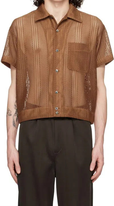Second / Layer Men's Layer Indio Shirt In Espresso In Brown