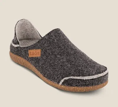 Taos Women's Convertawool Clog In Charcoal In Gray
