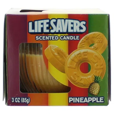 Life Savers Scented Candle 3 oz Jar - Pineapple In Multi