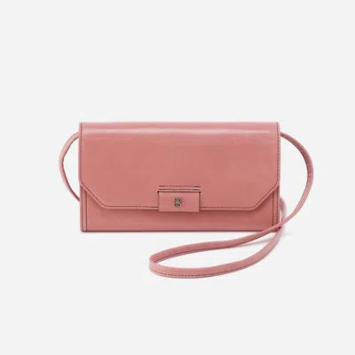 Hobo Women's Romy Wallet Crossbody Bag In Rose In Pink