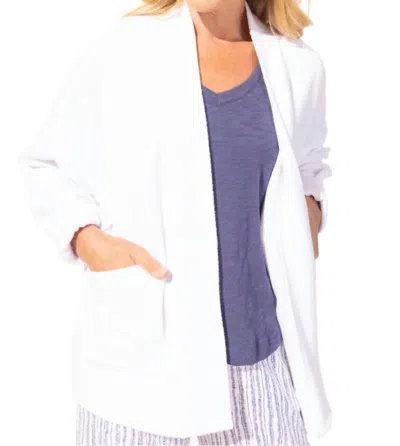Escape By Habitat Cool Breeze Terry Sundown Jacket In White In White