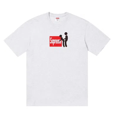 Pre-owned Supreme Stick Tee 'ash Grey' | Men's Size Xxl In Gray