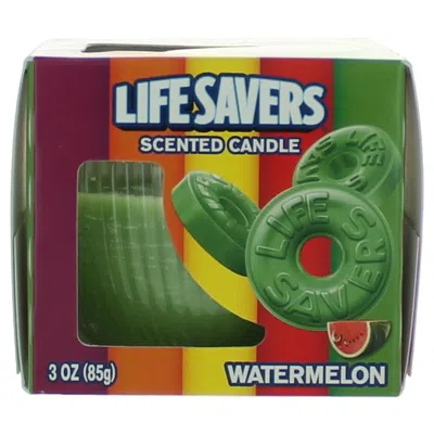 Life Savers Scented Candle 3 oz Jar - Watermelon In Multi