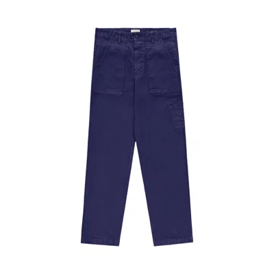 Pre-owned Aimé Leon Dore Garment Dyed Full Cut Workwear Pant 'indigo' | Blue | Men's Size Xs