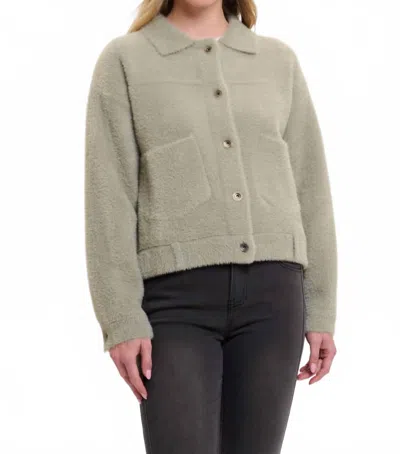Rino And Pelle Bubbly Jacket In Sage In Gray