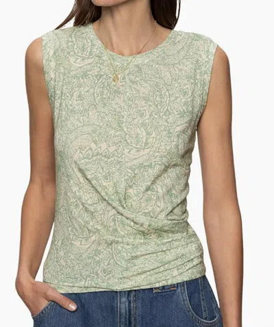 Sanctuary Draped Tank In Mosaic In Multi