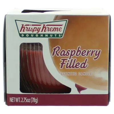 Krispy Kreme Scented Candle 2.75 oz Jar - Raspberry Filled In Multi
