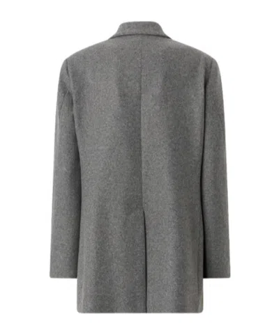 Pinko Double-breasted Wool Blend Jacket In Multi