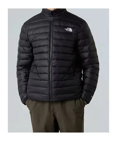 The North Face Logo-print Padded Jacket In Black