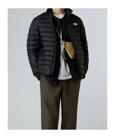 The North Face Logo-print Padded Jacket In Black