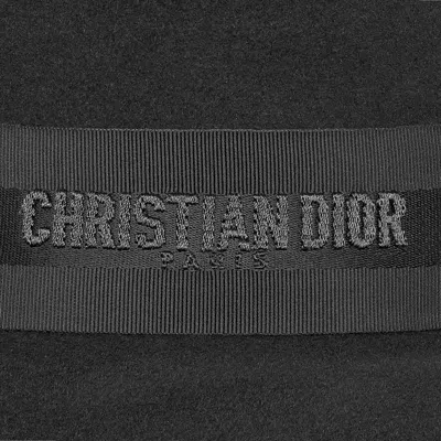 Dior D-bobby Large-brim Hat In Black