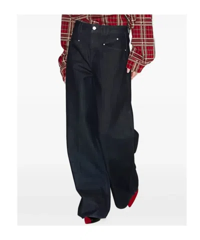 Isabel Marant Lemony Wide-leg Trousers In Blue