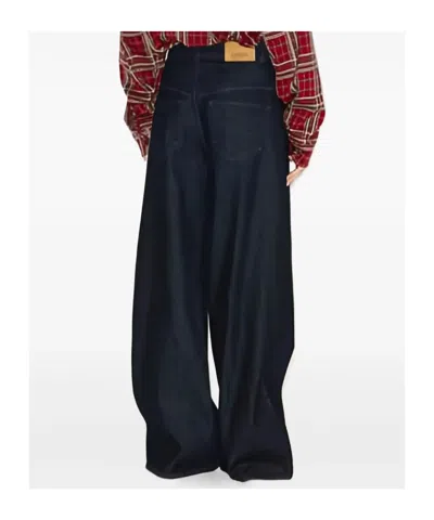 Isabel Marant Lemony Wide-leg Trousers In Blue