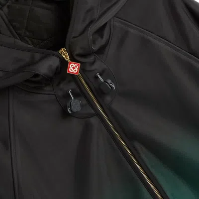 Casablanca Black Technical Jacket In Blue