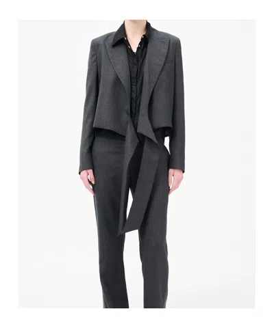 Our Legacy Wrap Blazer In Black