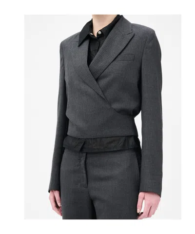 Our Legacy Wrap Blazer In Black