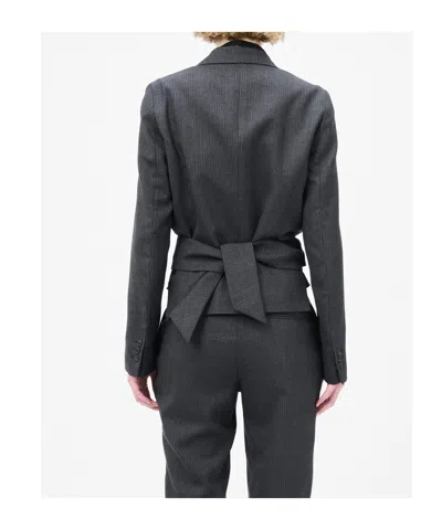 Our Legacy Wrap Blazer In Black