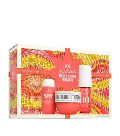 Sol De Janeiro Make A Bright Entrance Gift Set In Pink
