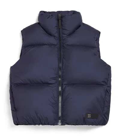 Il Gufo Down-filled Gilet In Blue