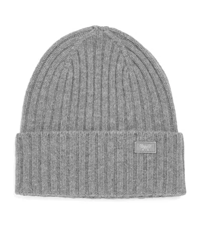 Weekend Max Mara Virgin Wool Beanie In Gray