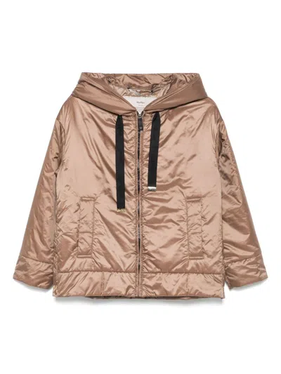 Max Mara The Cube Outerwear In Brown