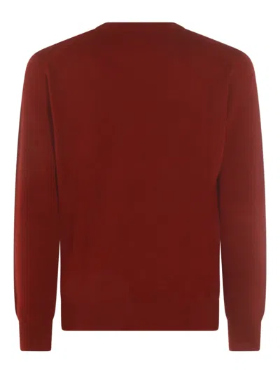 Altea Long-sleeve Sweater In Brown