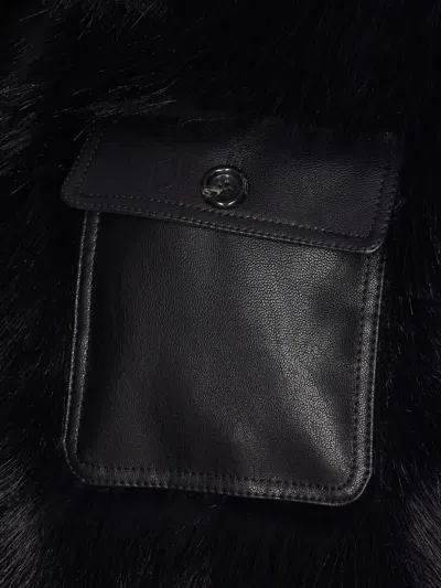 Liu •jo Black Faux Fur Jacket