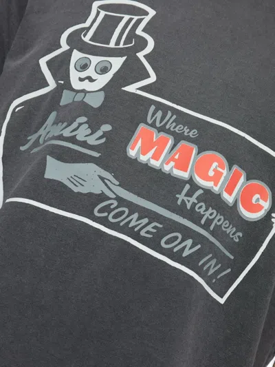 Amiri Oversize Magic Graphic T-shirt In Black