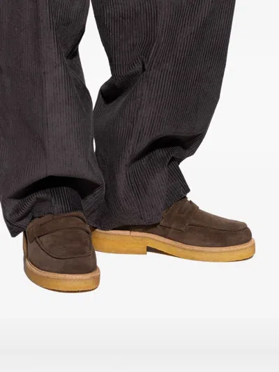 Inuikii Penny-strap Suede Boots In Brown