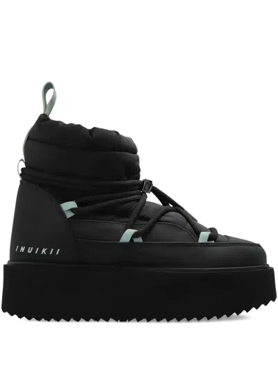 Inuikii 55mm Technical Platform Snow Boots In Black