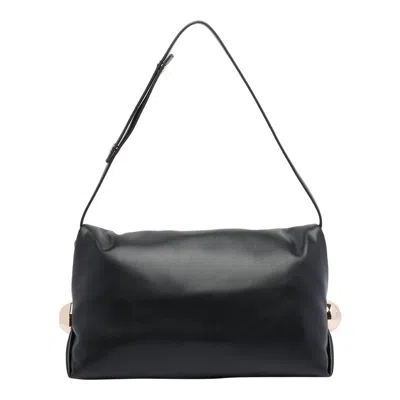 Liu •jo Modern Shoulder Bag Metallic Accents In Metallic